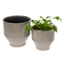 Oxford Pots S/2, Grey