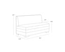Radcliff Banquette - Milliken Cognac