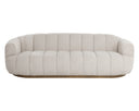 Tadeo Sofa - Warm Brown - Dove Cream