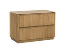 Kalla Nightstand - Large - Rustic Oak