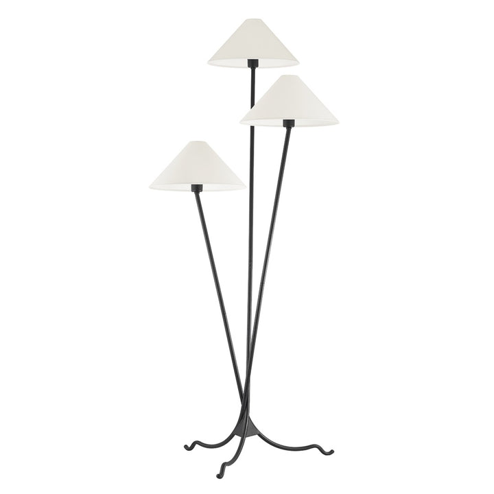 Cedar Floor Lamp | Forged Iron