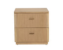 Etienne Nightstand - Rustic Oak