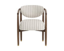 Sigrid Dining Armchair - Antique Brown - Gifford Script