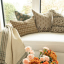 Modern Marigold Teal Pillow