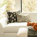 Jaimala Olive on Natural Pillow