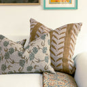 Modern Marigold Olive Pillow