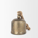 Quincy Gold Metal Decorative Bell | Large | Overstock