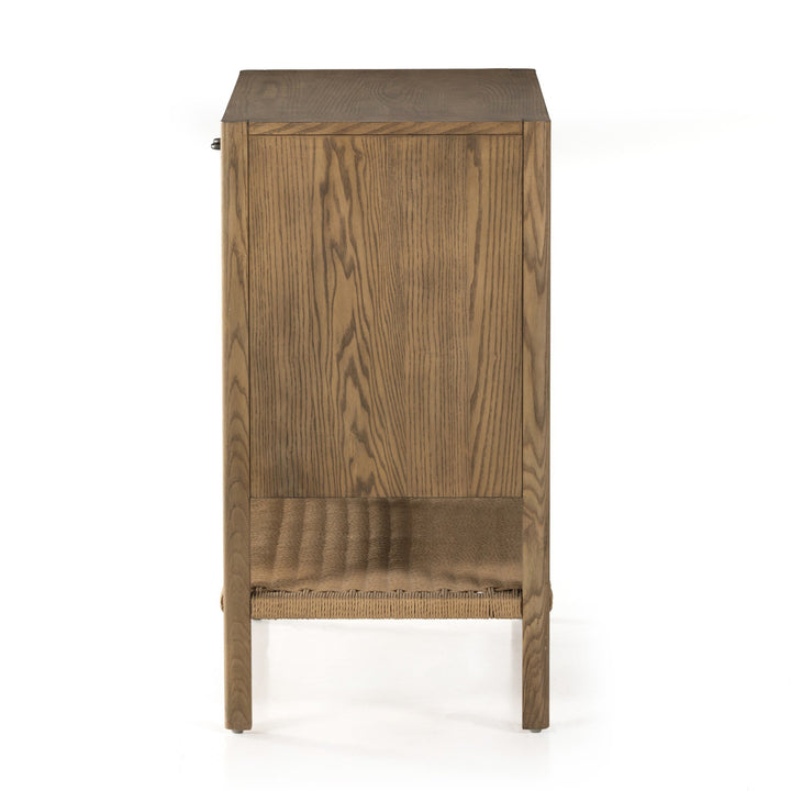 Zaria Small Cabinet- Dune Ash