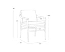 Meadow Dining Armchair - Vault Fog