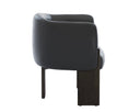 Trine Lounge Chair - Dark Brown - Vintage Black Night Leather