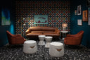 Mitchell Ottoman - Merino Cotton