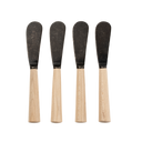Maple Wood Spreaders S/4, Tumbled Black