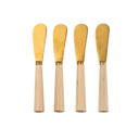 Maple Wood Spreaders S/4, Tumbled Gold