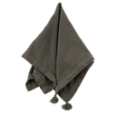 Tassel Napkin, Gunmetal