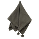 Tassel Napkin, Gunmetal