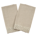 Crochet Lace Tea Towels S/2