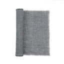 Lina Linen Runner, Steel Grey