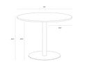 Iska Bistro Table - Round - 39.5"