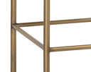 Seneca Counter Stool - Antique Brass - Danny Ivory