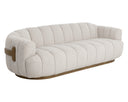 Tadeo Sofa - Warm Brown - Dove Cream
