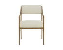 Leticia Dining Armchair - Geralt Linen