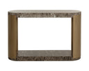 Cavette Console Table - Marble Look - Dark Emperador