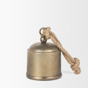 Quincy Gold Metal Decorative Bell | Medium | Overstock