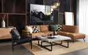 Gilmore Lounge Chair - Black - Black Leather