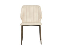 Clinton Dining Chair - Bronze - Bravo Cream