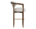 Sigrid Barstool - Antique Brown - Gifford Script