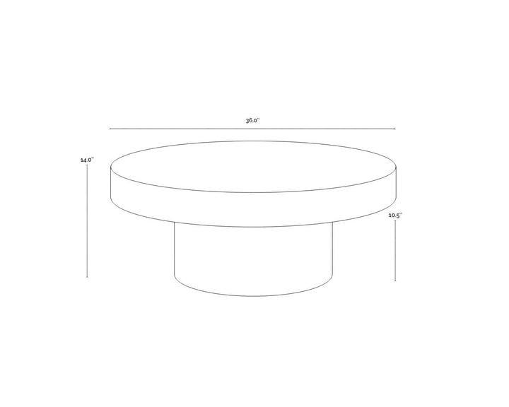 Brando Coffee Table - Black