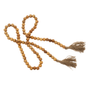 Jute & Wood Bead Garland Natural