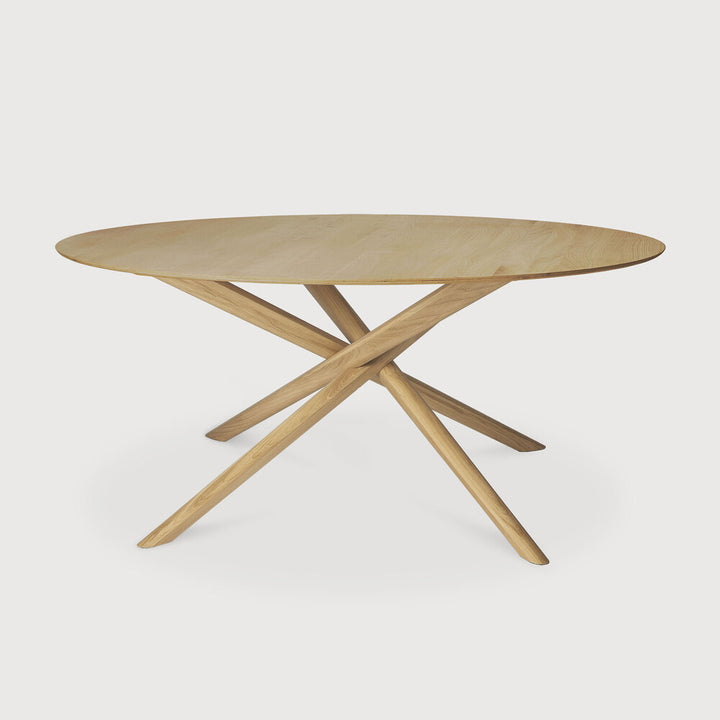 Mikado Dining Table - Oak - Round