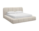 Olena Bed - King - Santa Cruz Oatmeal