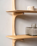 Pi Wall Shelf | Oak | 3 Shelves