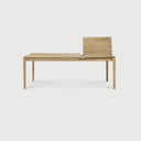 Bok Extendable Dining Table | Oak | Rectangular | 55"|87" X 35"