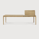 Bok Extendable Dining Table | Varnished Oak | Rectangular | 79"|118" X 39"