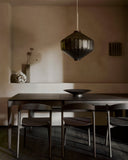 Bok Extendable Dining Table | Varnished Oak | Brown | Rectangular | 63"|94" X 35"