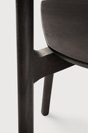 Bok Dining Chair | Varnished Oak | Brown