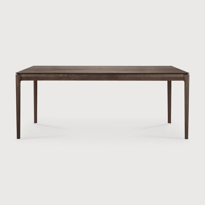 Bok Dining Table - Varnished Oak - Brown