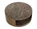 Cavette Coffee Table - Marble Look - Dark Emperador