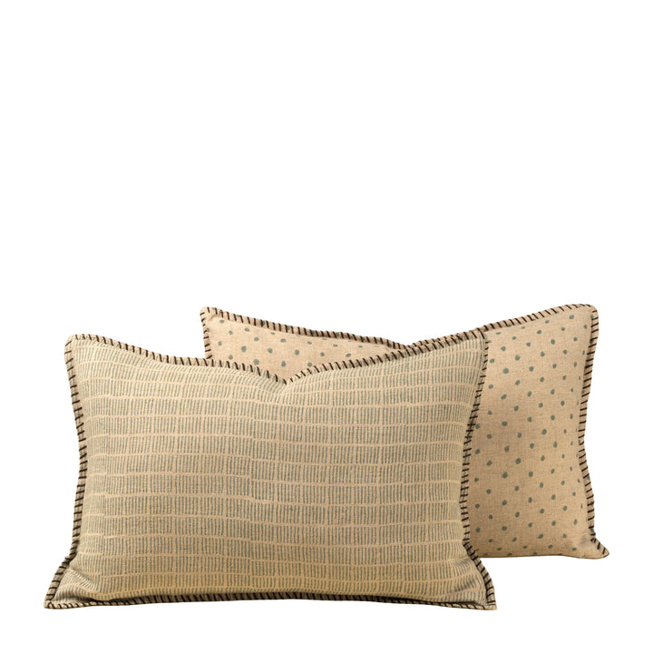 Dash & Dot Linen Pillow