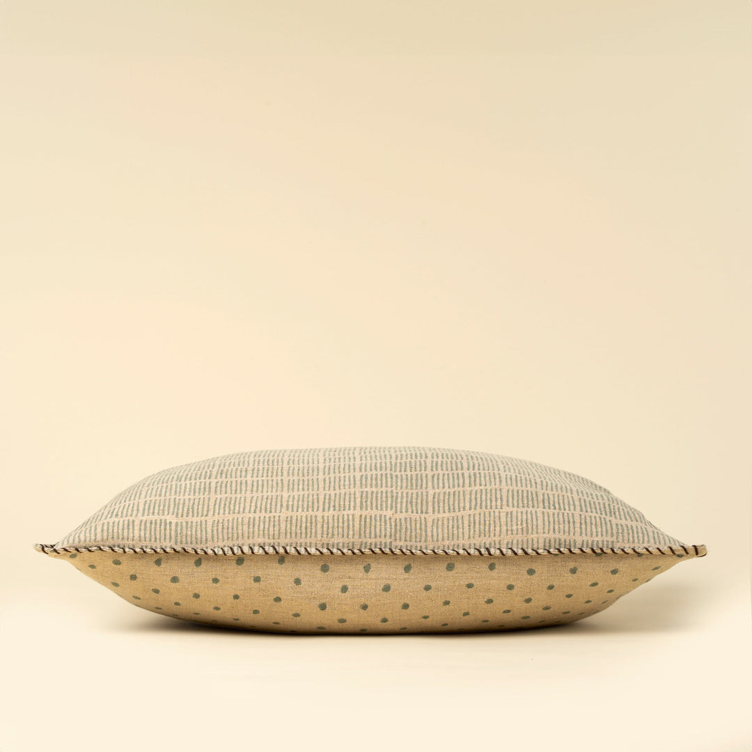 Dash & Dot Linen Pillow