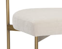 Seneca Dining Chair - Antique Brass - Danny Ivory
