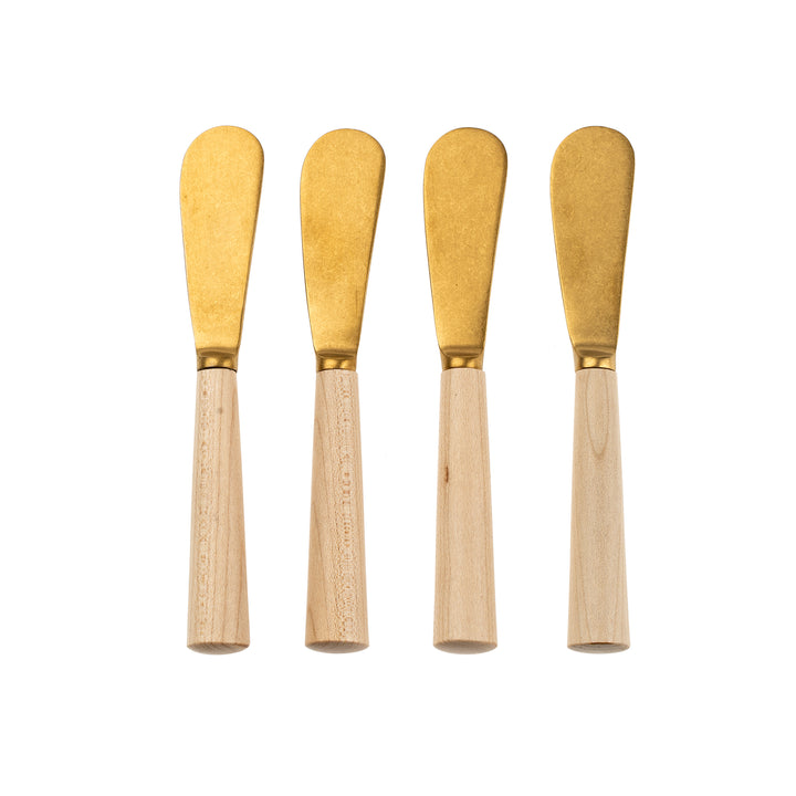 Maple Wood Spreaders S/4