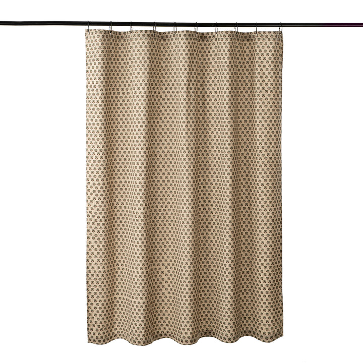 Monisha Block Print Shower Curtain