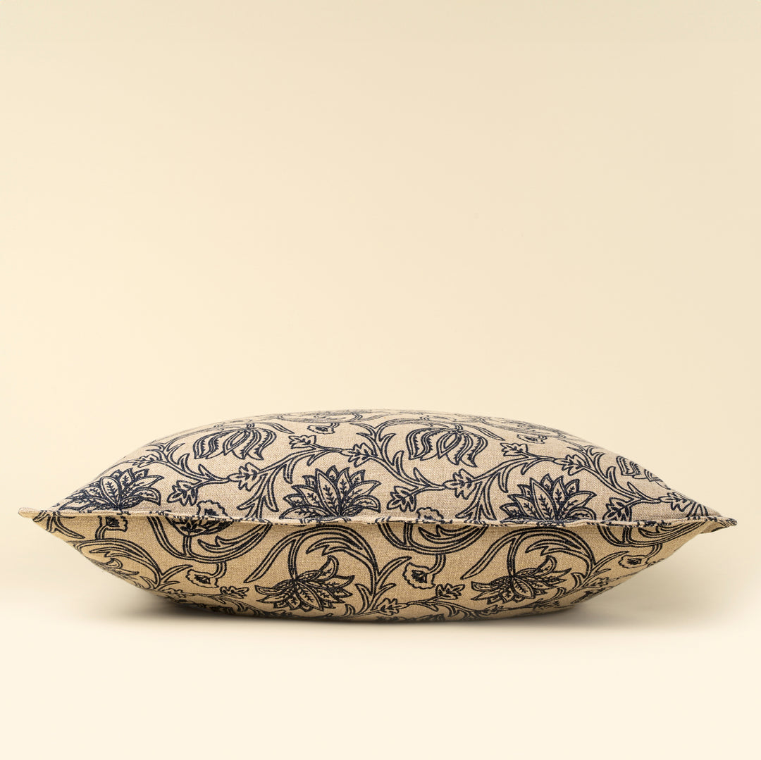 Lotus Linen Pillow