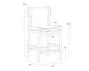 Argus Counter Stool - Nubuck Caramel Leather