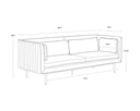 Batavia Sofa - Bravo Black