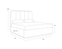 Jamille Bed - Queen - Eclipse White